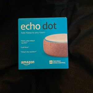 Echo dot (3rd gen) brand new